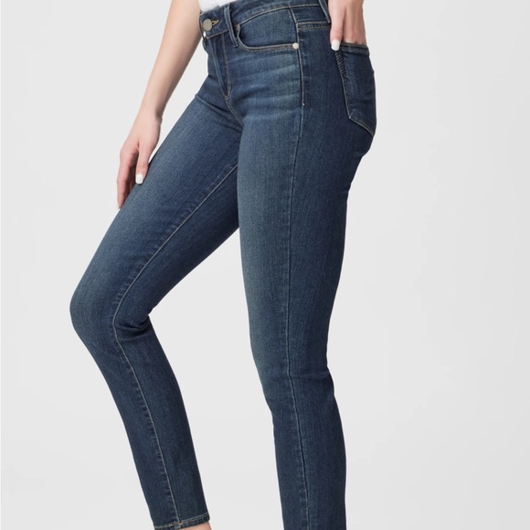 Paige Verdugo Ankle Dark Wash Denim Jeans 28 Waist Women’s 4 6 - Picture 2 of 14
